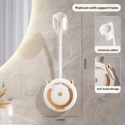 Wall Mount Adjustable Adhesive Hair Dryer Holder