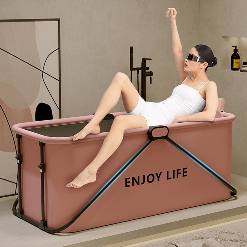 Compact Soothing Inflatable Home Bath Tub - Pexav
