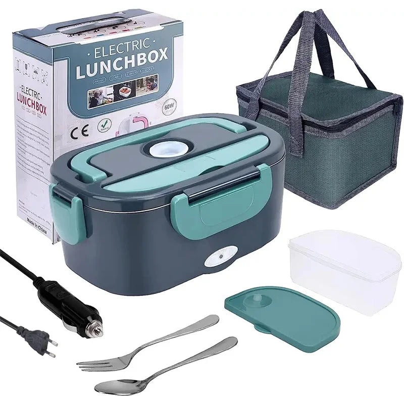 Compact 1.5L Portable Electric Food Warmer Heater - Pexav