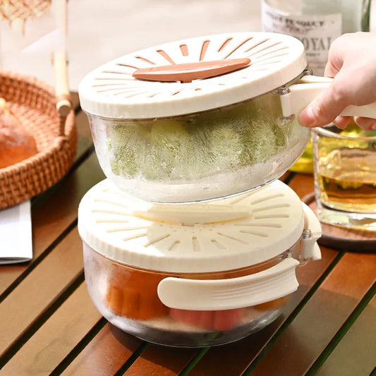 Compact Collapsible Kitchen Strainer Basket - Pexav