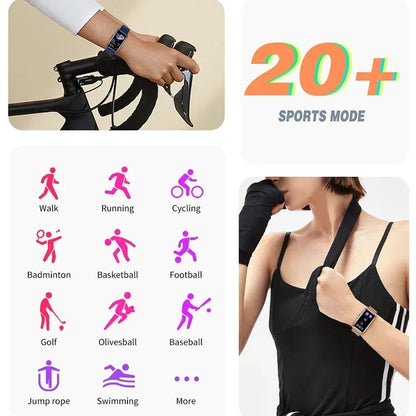 Waterproof Fitness Watch for Men and Women