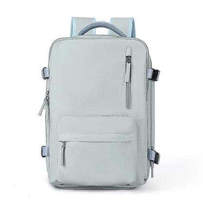 Compact Flight Backpack With Sneaker Pocket