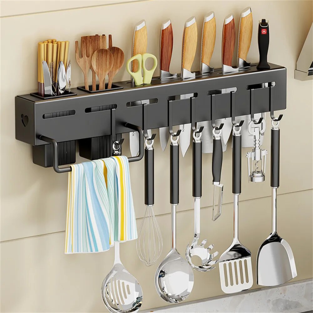 Space Saving Kitchen Storage Rack Tool Holder - Pexav