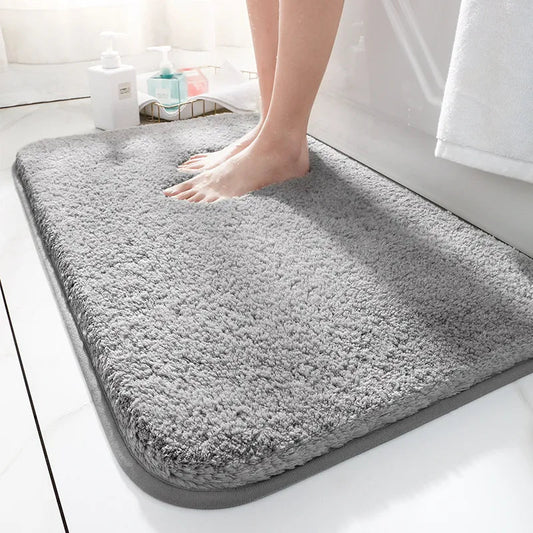 Plush Bathroom Rug - Soft Non-Slip Mat - Pexav