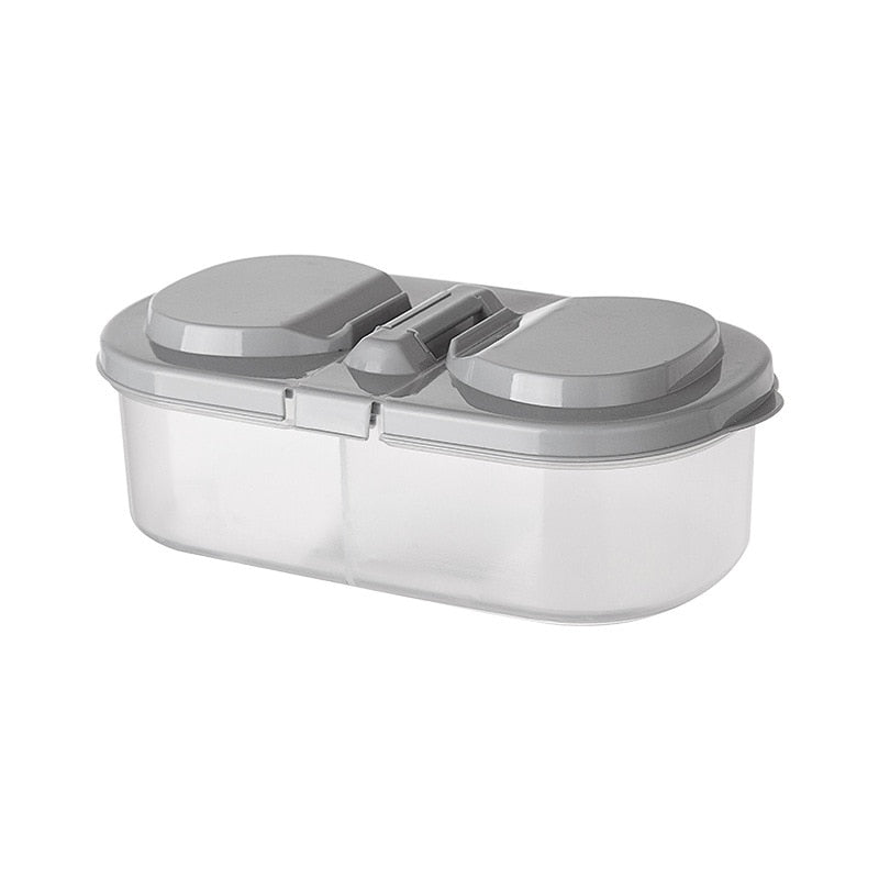 Airtight Dual Layer Food Storage Container