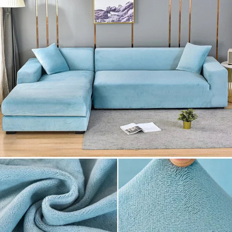Soft Fitted Couch Slipcover