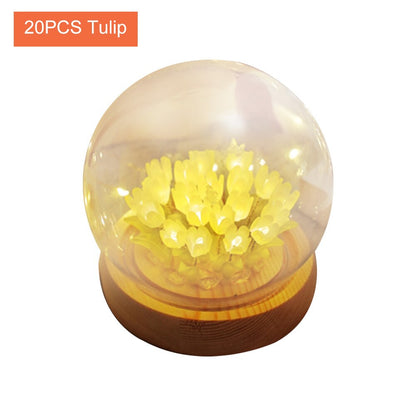 Beautiful Floral Table Night Light