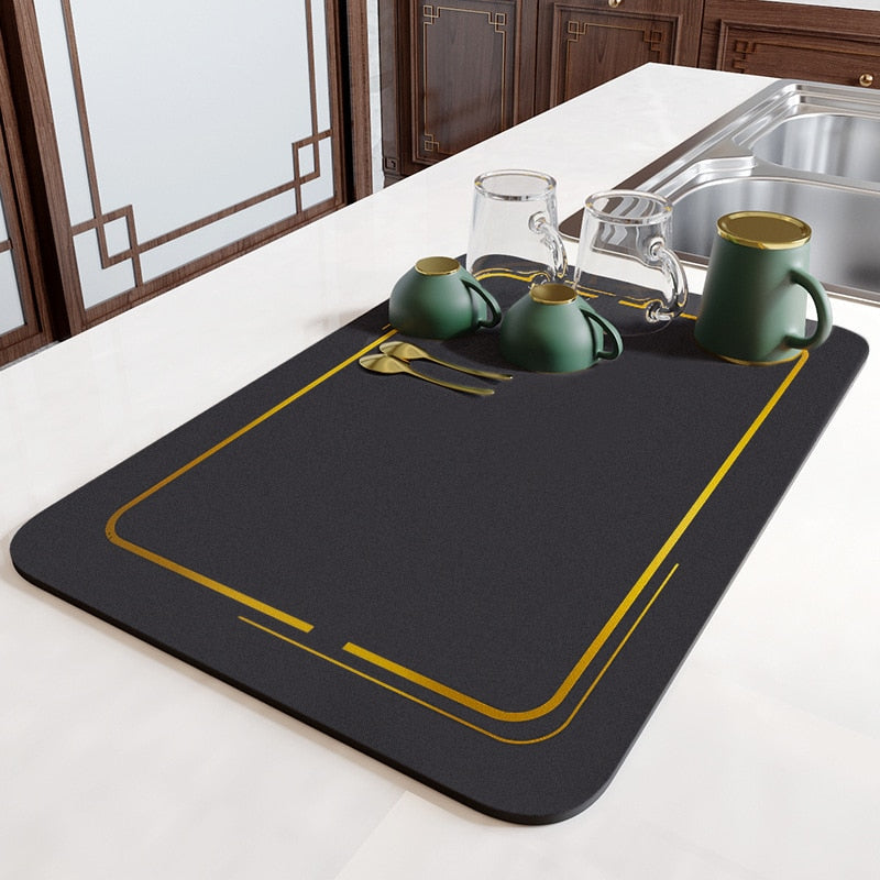 Extra Thick Kitchen Absorbent Mat
