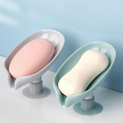 Sticky Colorful Bathroom Soap Dish Tray - Pexav