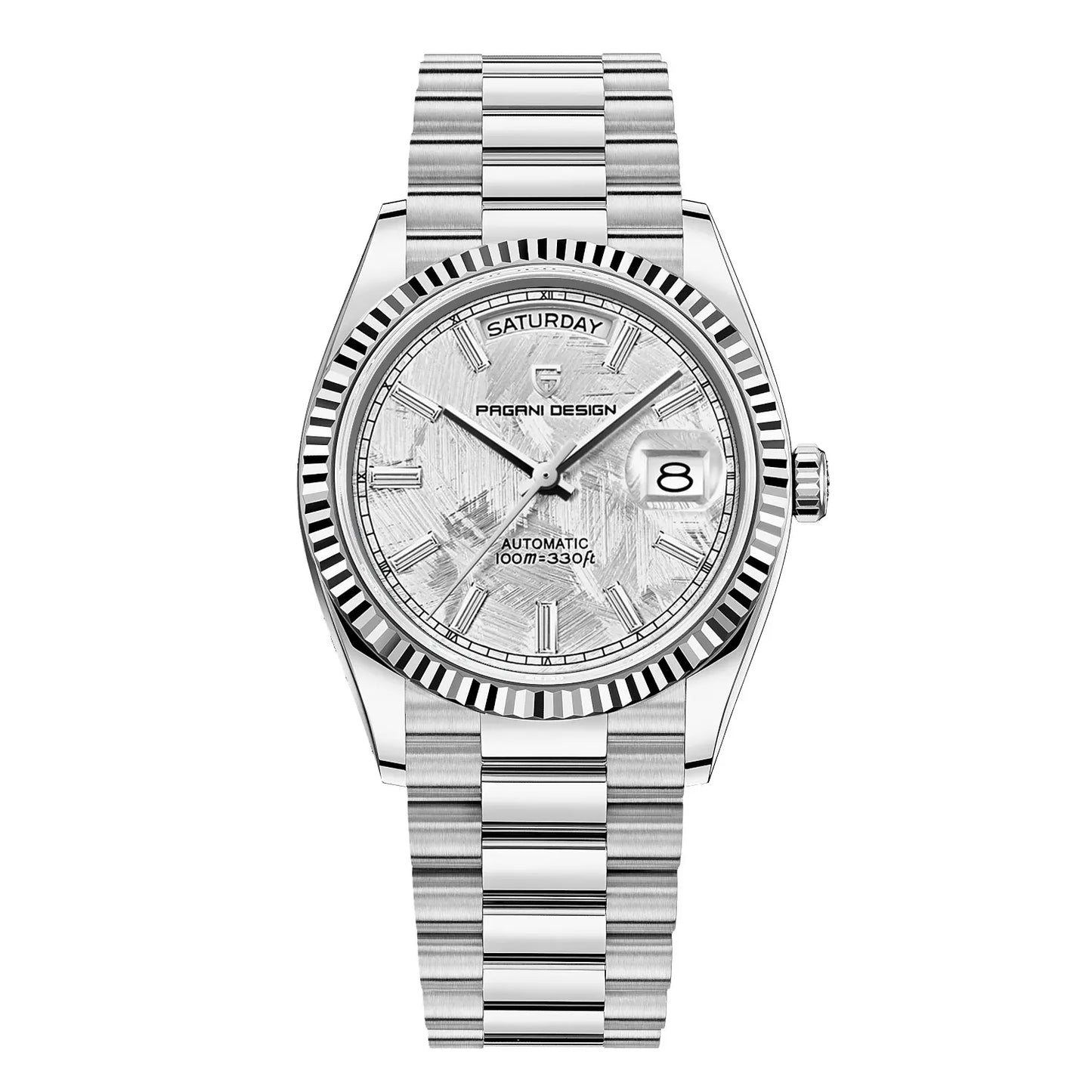 Premium Men's Automatic Stainless Steel Date Watch
