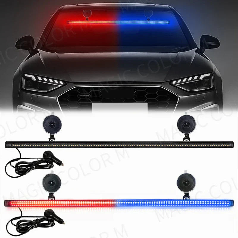 Bright 96 LED Emergency Warning Light Bar - Pexav
