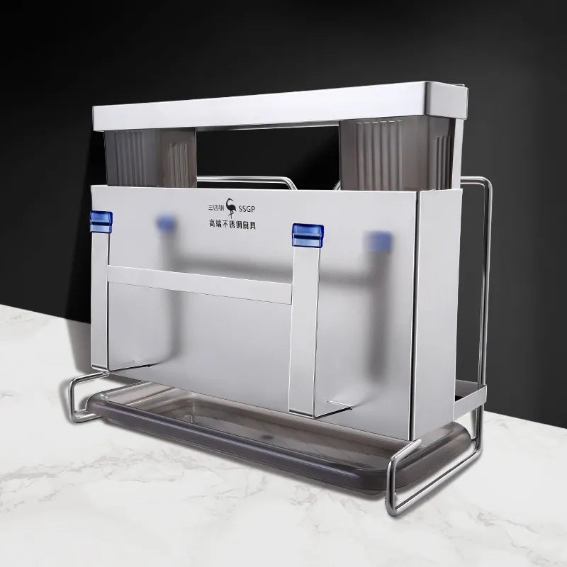 Space Saving Kitchen Knife Holder Rack - Pexav