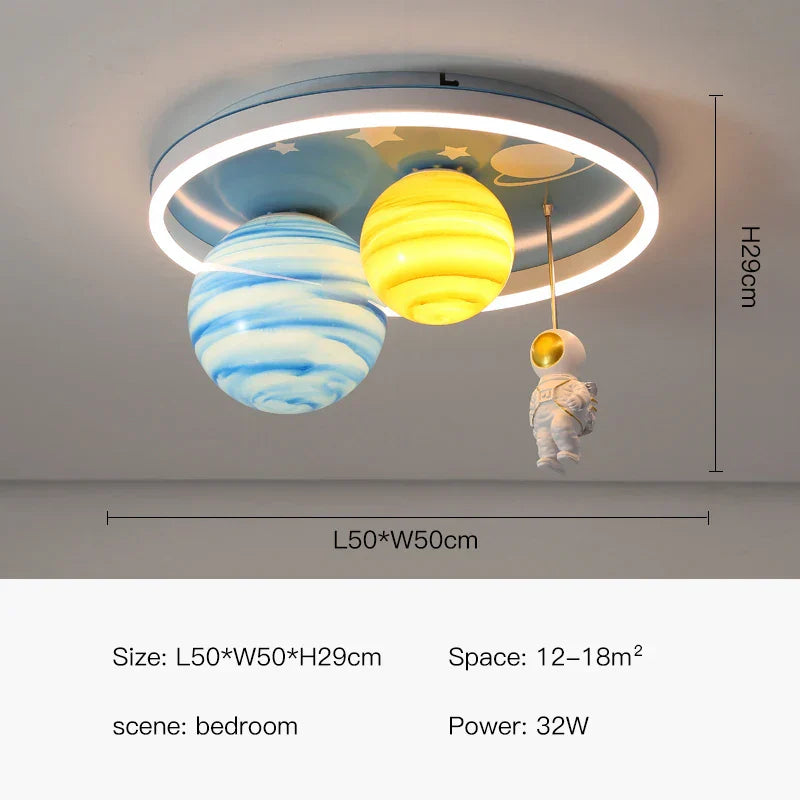 Cosmic Space LED Ceiling Light Lamp