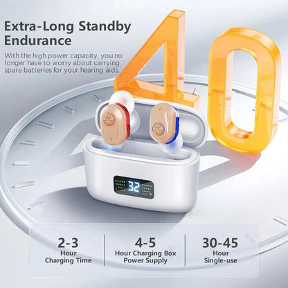 Compact Digital Hearing Aid with Noise Cancellation