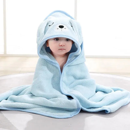 Cute Animal Hooded Baby Robe