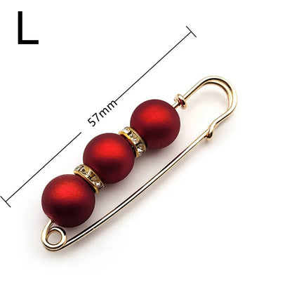 Classic White Shell Button Pin