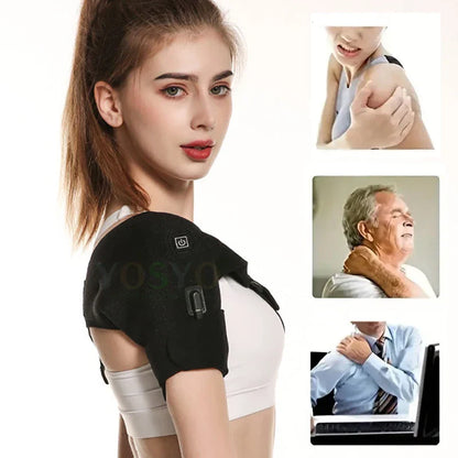 Warm Therapeutic Shoulder Wrap with 3 Heat Settings