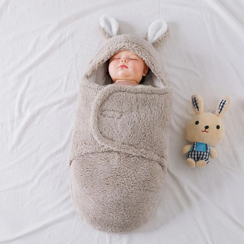 Soft Baby Sleep Sack Bunny Wrap