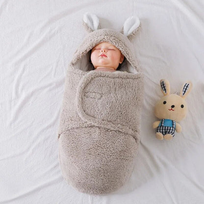 Soft Baby Sleep Sack Bunny Wrap