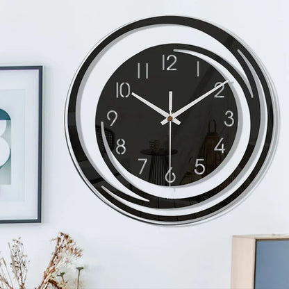 Quiet Round Analog Wall Clock
