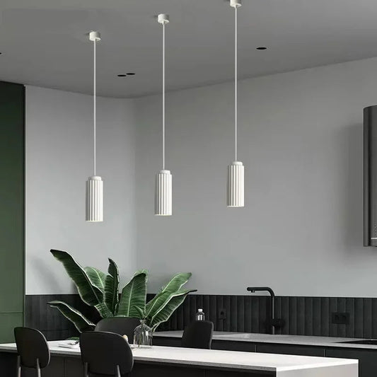 Sleek Glass Pendant Light Fixture for Kitchen Island - Pexav