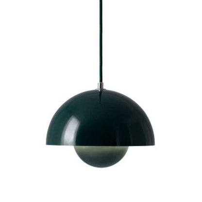 Scandinavian Style LED Pendant Light with Plant Holder – Modern Aluminum Design 13