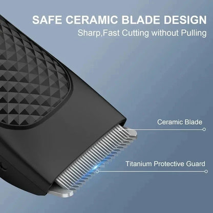 Men's Rechargeable Hair Trimmer for Body Grooming