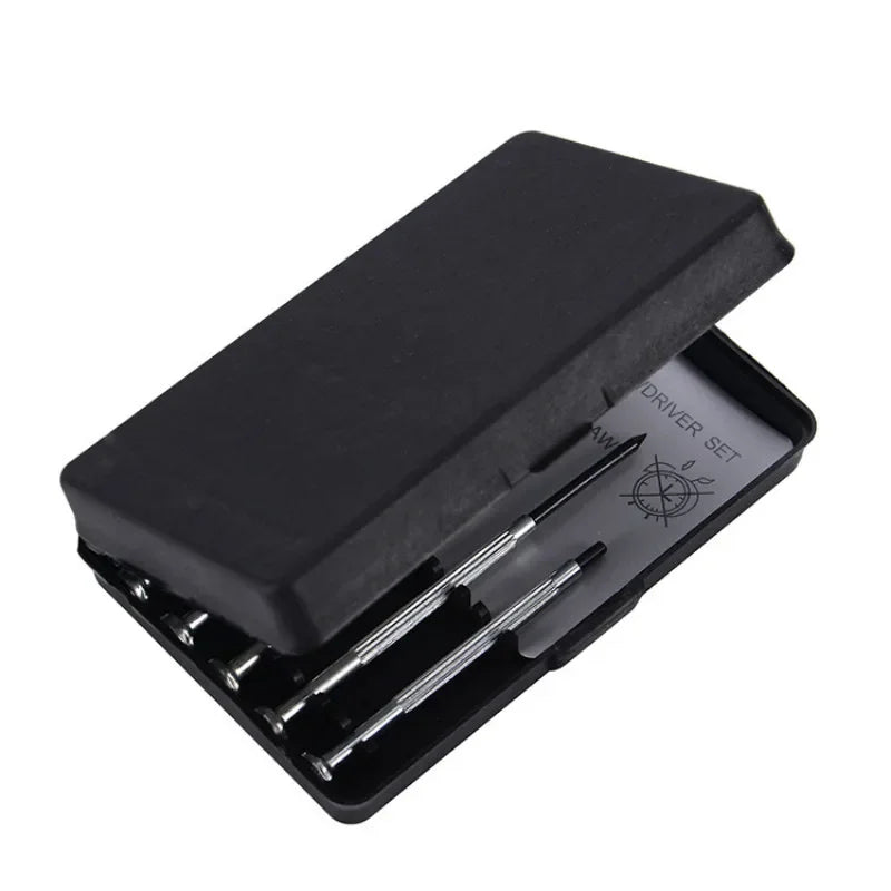 Compact 11-Piece Precision Screwdriver Kit with Storage Case