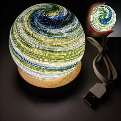 Colorful Galaxy Globe Table Lamp