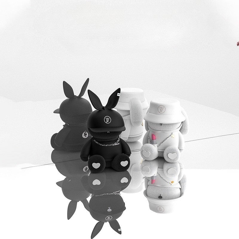 Cute Rabbit Portable Coffee Mug Set - Pexav