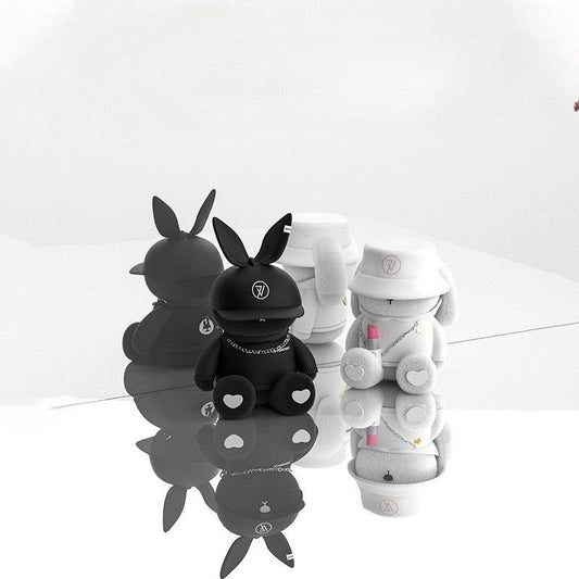 Cute Rabbit Portable Coffee Mug Set - Pexav
