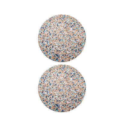 Vibrant Round Wine Coaster