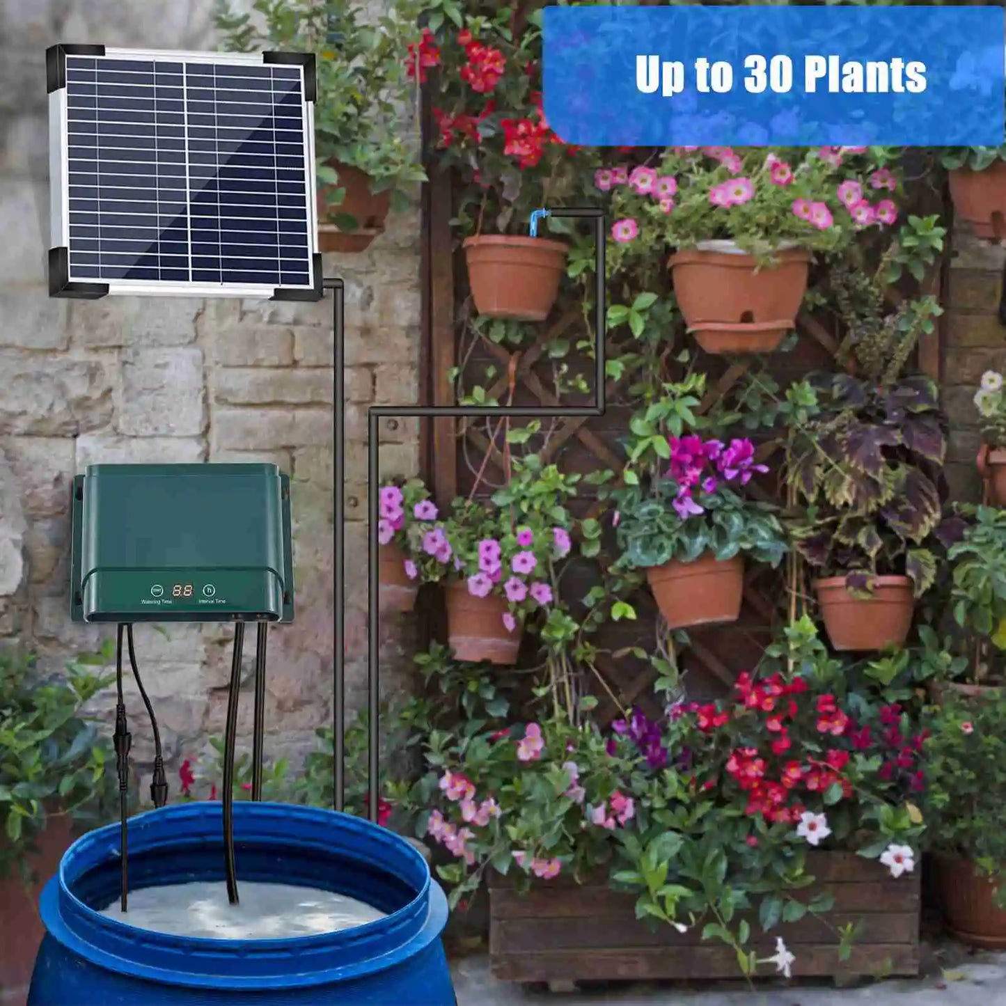 Smart Watering System Kit with 30 Settings and Timer