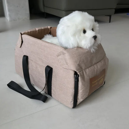Pet Booster Car Seat – Compact Travel Dog Carrier