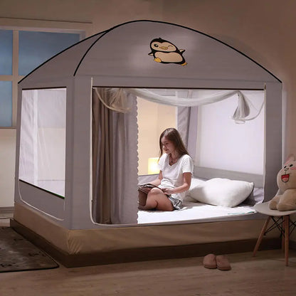 Safe Folding Mosquito Net Bed Canopy - Pexav