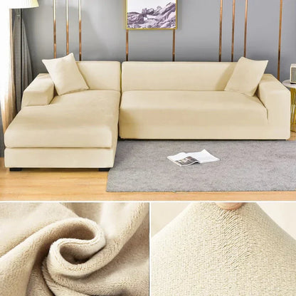 Soft Fitted Couch Slipcover