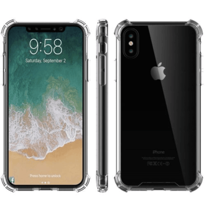 Clear iPhone Case with Strong Glass Protection - Pexav