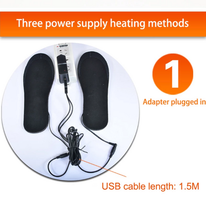 Warm Insulated Heated Insoles for Cold Feet