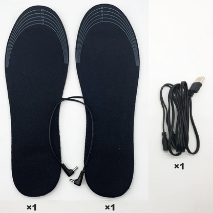 Warm Insulated Heated Insoles for Cold Feet