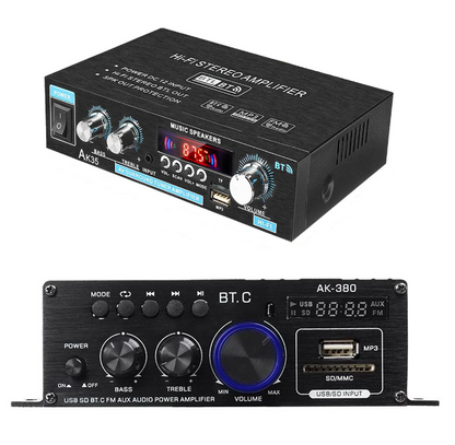 Compact 800W Wireless Home Audio Amplifier - Pexav