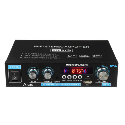 Compact 800W Wireless Home Audio Amplifier