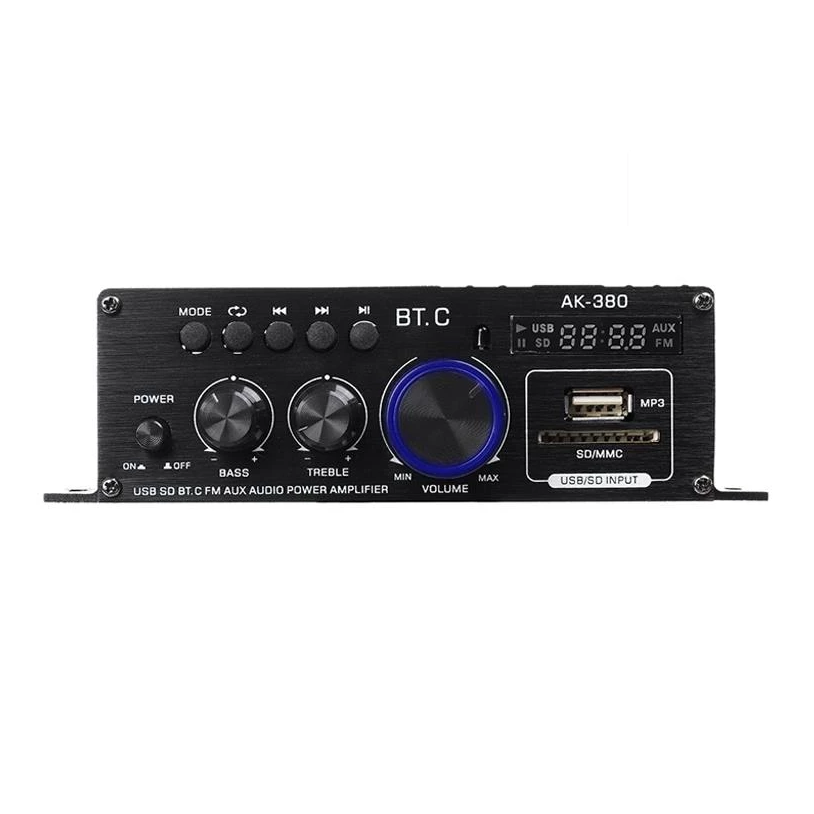 Compact 800W Wireless Home Audio Amplifier