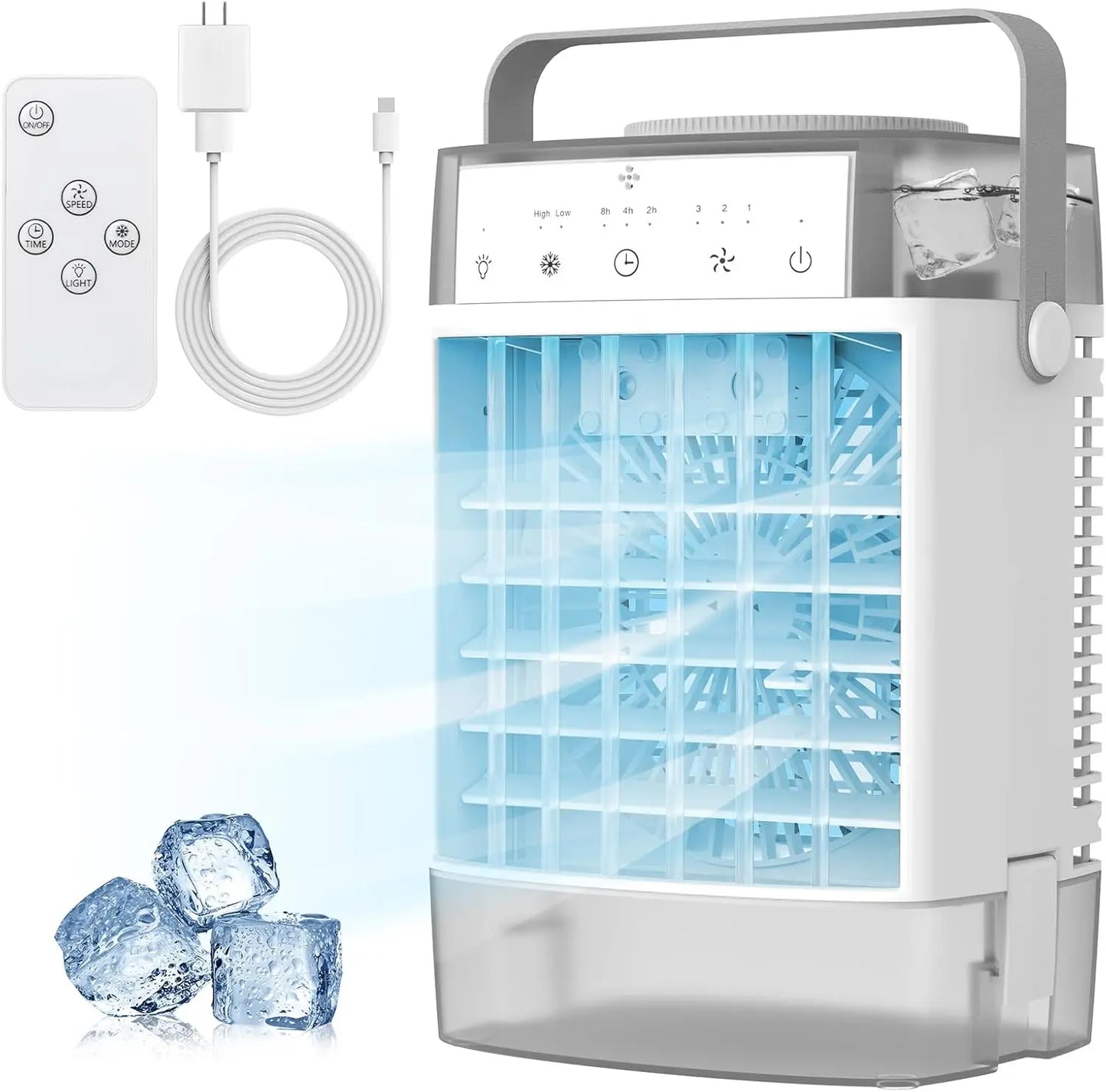 Compact 3-in-1 Air Cooler with Timer