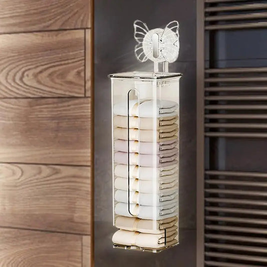 Clear Over Door Sock Storage Holder - Pexav