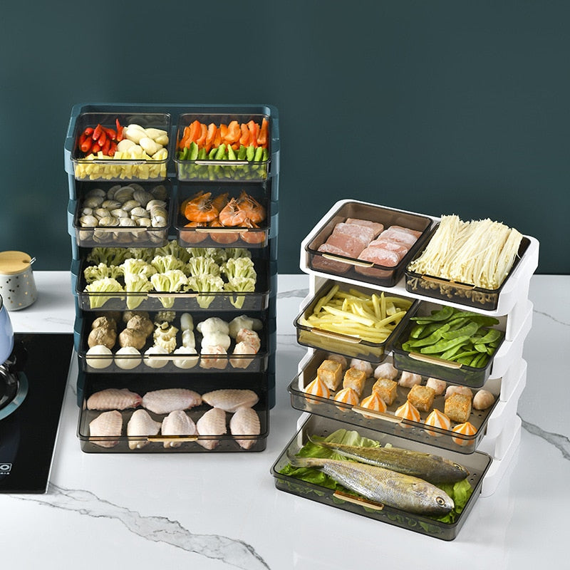 Space Saving Kitchen Shelf Organizer - Pexav