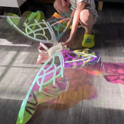 Colorful LED Fairy Wing Costume for Kids