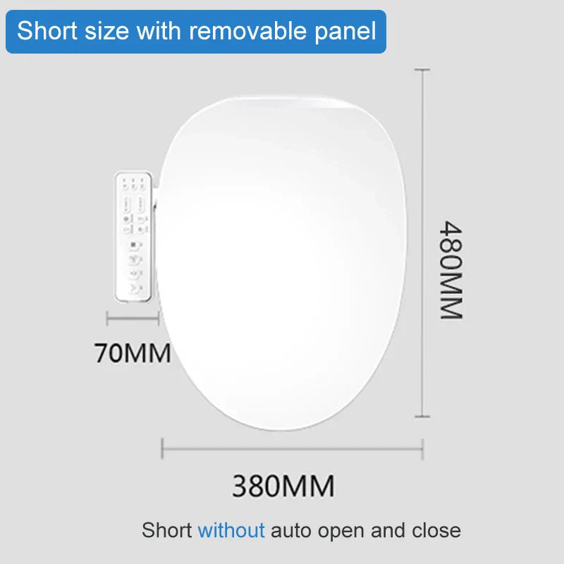Advanced Heated Water Massage Bidet Toilet Seat