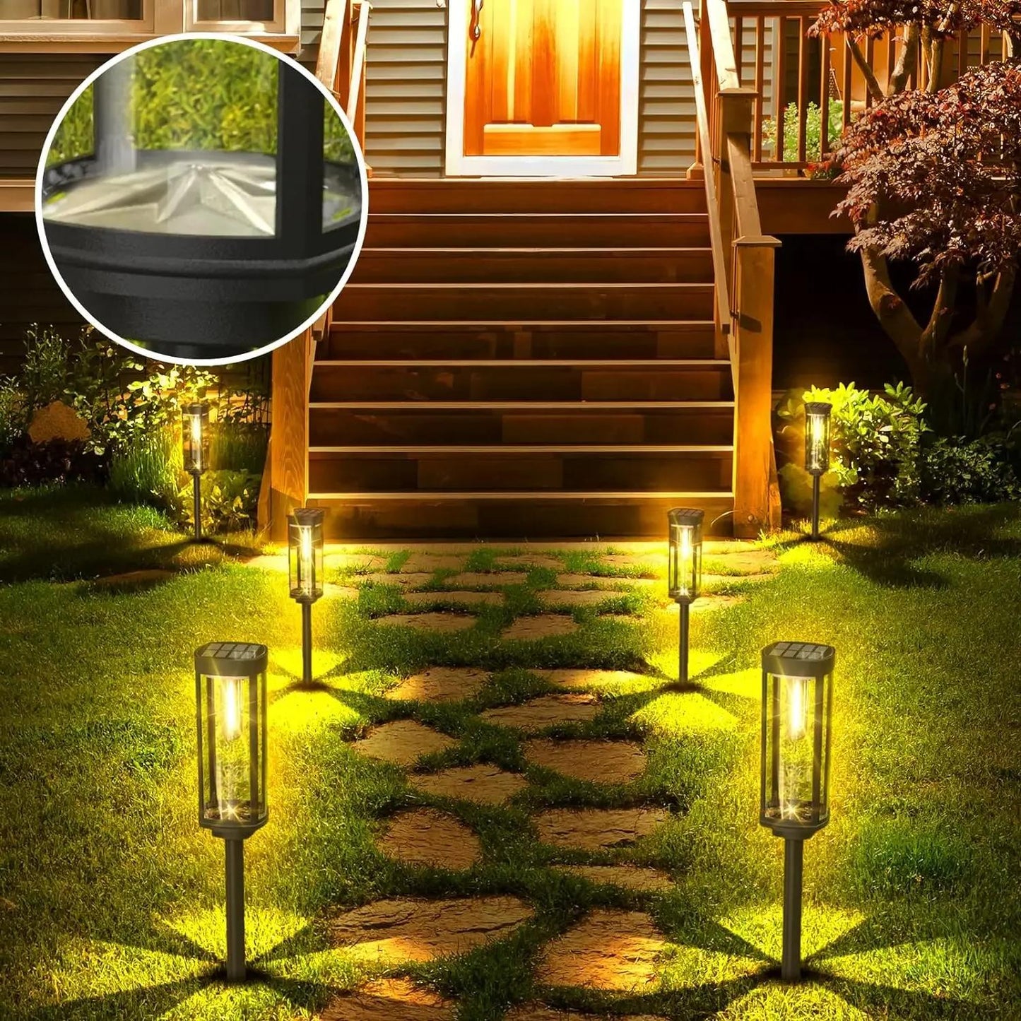 Chic Solar Garden Light