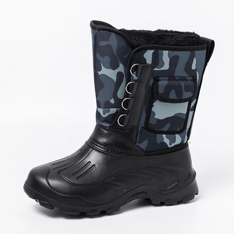 Warm Insulated Waterproof Hiking Boots
