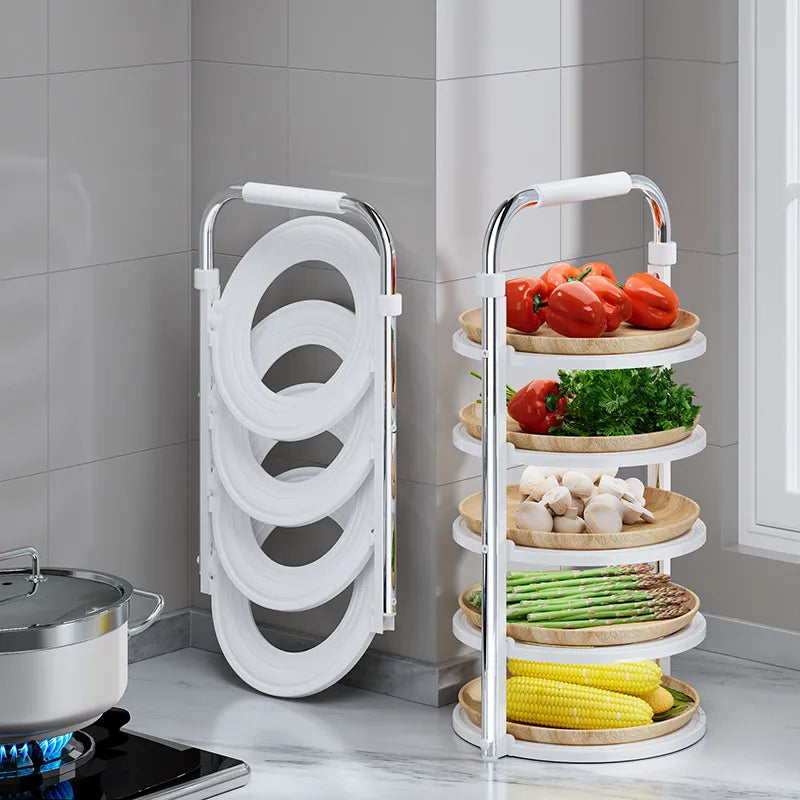 Space Saving Slim Kitchen Storage Rack - Pexav